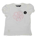 Pink Lace Skirt With White Tshirt Set Nawao.com