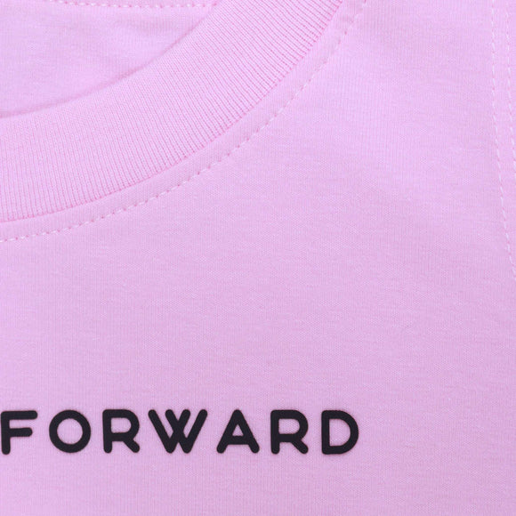 Pink Overlay Twofer Top Pale Pink Nawao.com