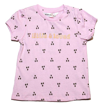 Pink Paw All Over Print T Shirt Nawao.com