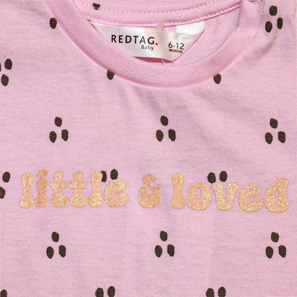 Pink Paw All Over Print T Shirt Nawao.com