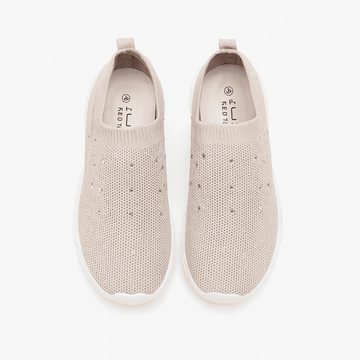 Pink Pearl Slip On Pale Pink Nawao.com