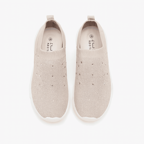 Pink Pearl Slip On Pale Pink Nawao.com