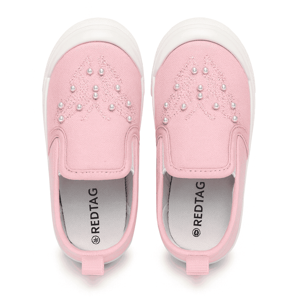 Pink Pearl Slip On Pale Pink Nawao.com