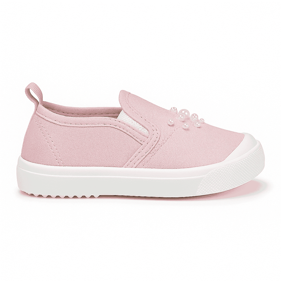 Pink Pearl Slip On Pale Pink Nawao.com