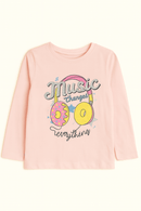 Pink Placement Print L S Pj Sets Pale Pink Nawao.com