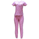 Pink Poly Spandex Table Pj Set Pale Nawao.com