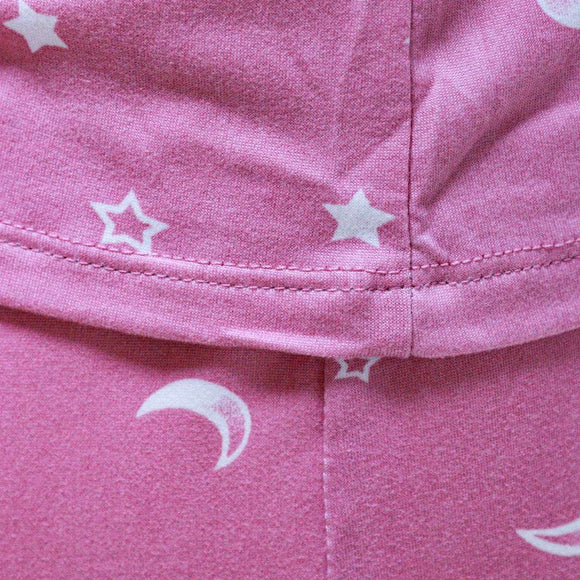 Pink Poly Spandex Table Pj Set Pale Nawao.com