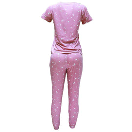 Pink Poly Spandex Table Pj Set Pale Nawao.com