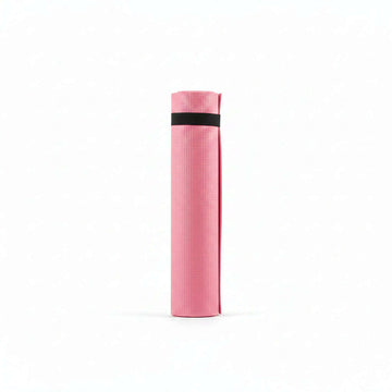Pink Pvc Yoga Mat With Strap Nawao.com