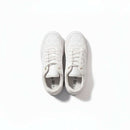 Pink Quilted Lace Up Sneaker Pale Pink Nawao.com