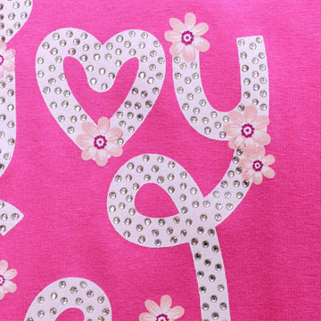Pink Rhinestone Top Pale Pink Nawao.com