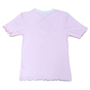 PINK RIB T-SHIRTS PALE PINK 13 14 YEARS Nawao.com