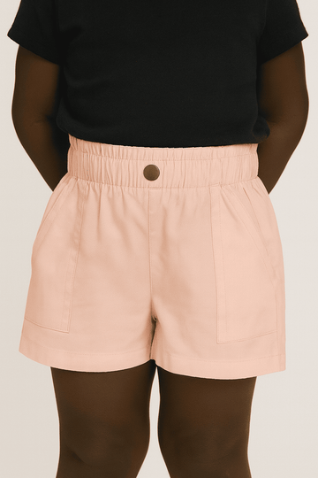 Pink Shorts  Pale Pink Nawao.com