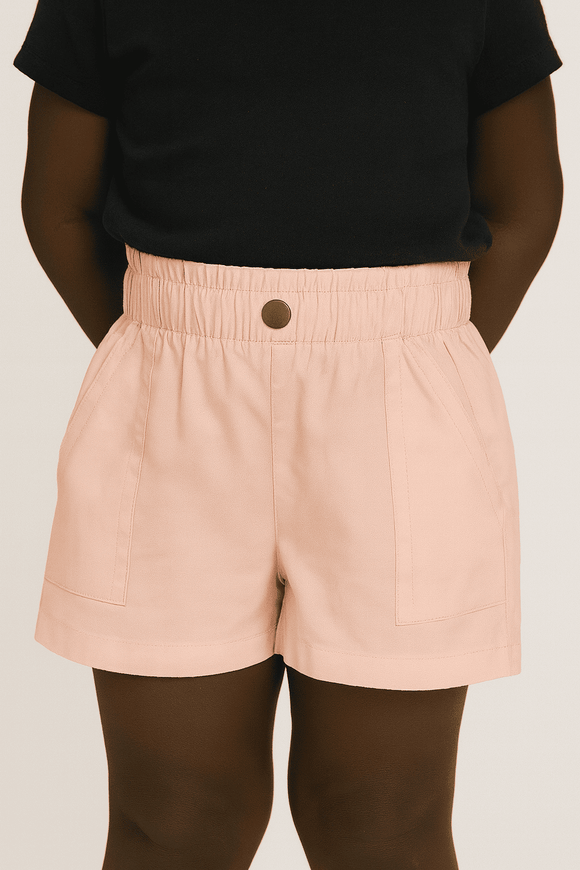 Pink Shorts  Pale Pink Nawao.com