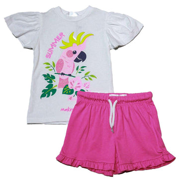 Pink Shorts Tshirt Set Nawao.com