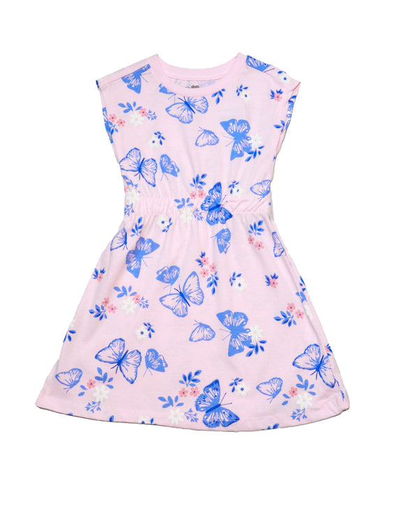Pink Single Jersey Dress Nawao.com