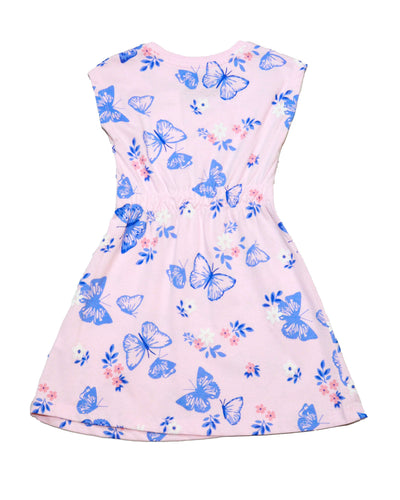 Pink Single Jersey Dress Nawao.com