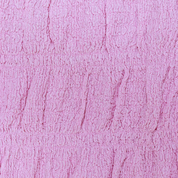 Pink Smocking Top Pale Pink Nawao.com