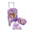 Pink Sofia The First 5 In 1 Value Pack  16  Trolley Bag Nawao.com