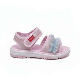 Pink Sounded Outsole Sandal Pale Pink Nawao.com