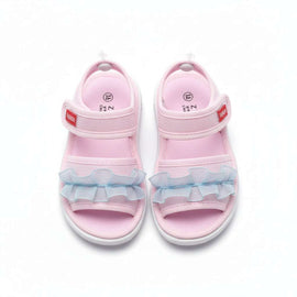 Pink Sounded Outsole Sandal Pale Pink Nawao.com