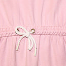 Pink Sporty Knitted Dress Nawao.com
