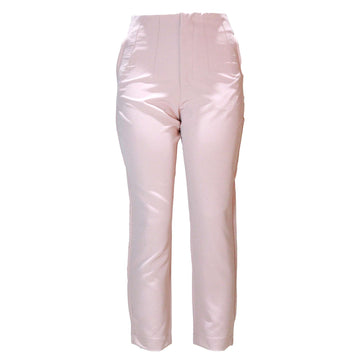 Pink Straight Leg Single Button Trouser Nawao.com