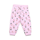 Pink Strawberry All Over Print Active Pant Nawao.com