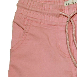 Pink Stretchable Joggers Pale Nawao.com