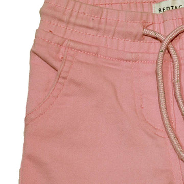Pink Stretchable Joggers Pale Nawao.com