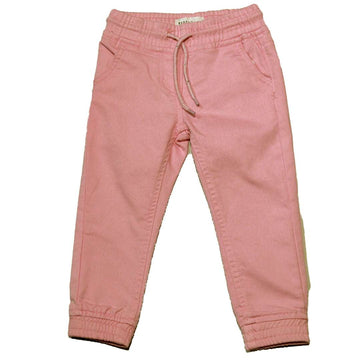 Pink Stretchable Joggers Pale Nawao.com