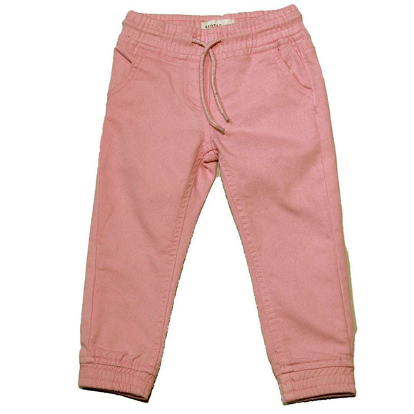 Pink Stretchable Joggers Pale Nawao.com