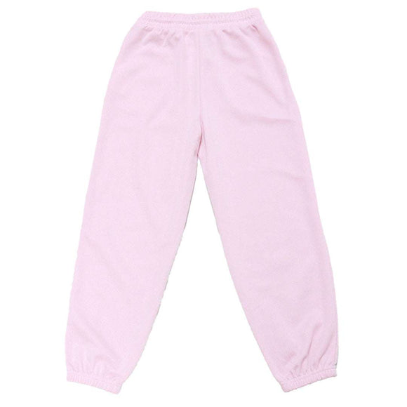 Pink Track Pants With Emboss Pale Pink Nawao.com
