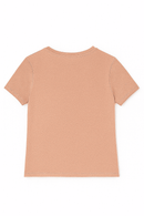 Pink Vermont Printed T Shirt Pale Nawao.com