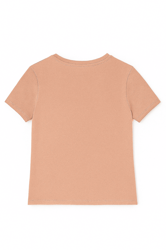 Pink Vermont Printed T Shirt Pale Nawao.com
