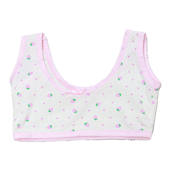 Pink White Aop 2Pcs Pack Bra Assorted Nawao.com
