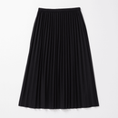 PLEATED SKIRT BLACK Nawao.com