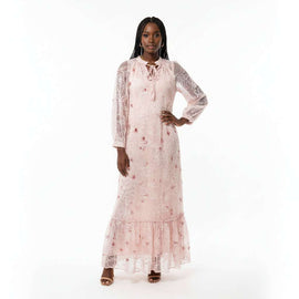 Printed Long Maxi Dress Assorted Nawao.com