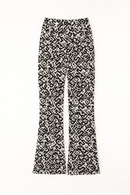 Printed Plisse Wide Leg Pant Nawao.com