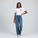 Printed St Tropez Interlock T Shirt White Nawao.com