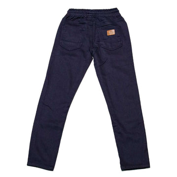 Pullon Knit Denim Jeans Nawao.com