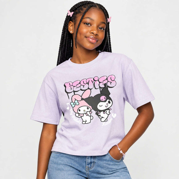Puple Kuromi Boy T Shirts Purple Nawao.com