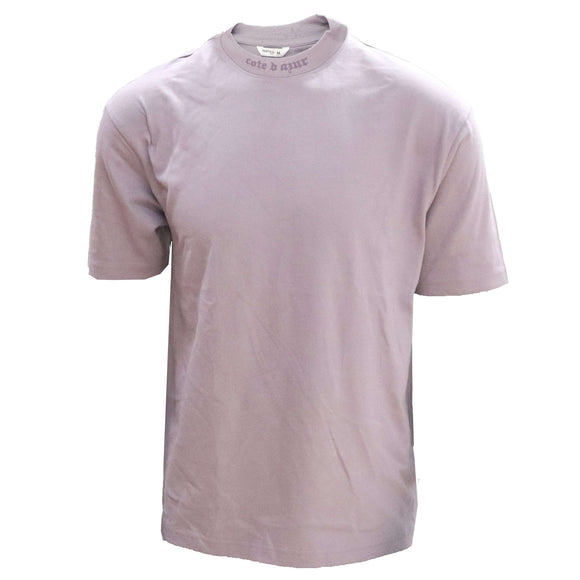 Purple Back Printed Heavy Jersey T-Shirts Nawao.com