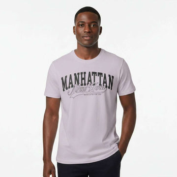 Purple Graphic T Shirt Purple Small Nawao.com