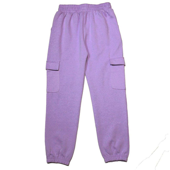 Purple Interlock Jogger With Print Nawao.com