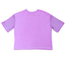 PURPLE TOP WITH MESH PURPLE 9 10 YEARS Nawao.com