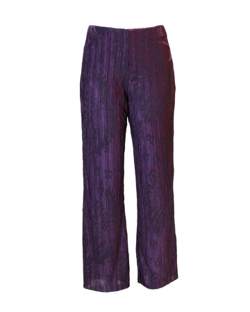 Purple Wide Trouser Nawao.com