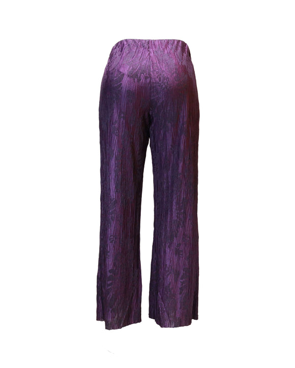 Purple Wide Trouser Nawao.com