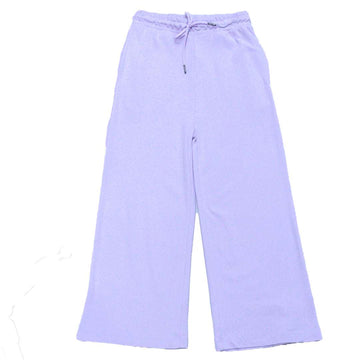Purple Wideleg Pants Purple Nawao.com