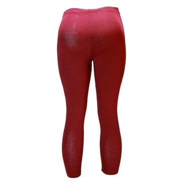 Red Cropped Legging Nawao.com